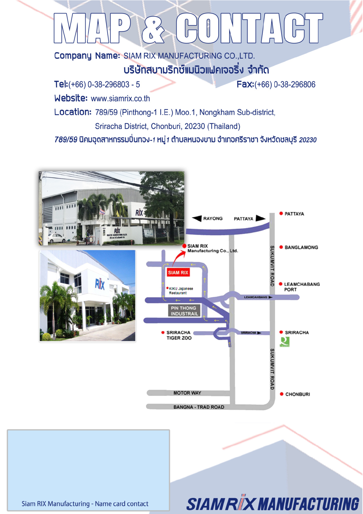 Map and Contact